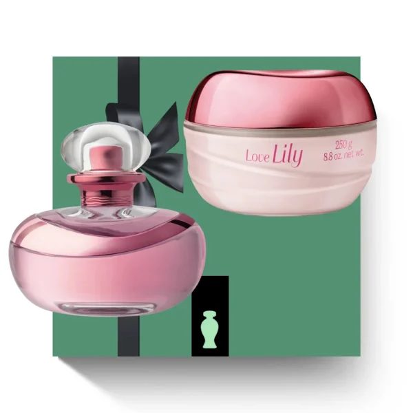 Kit Love Lily O Boticário – Perfume Eau de Parfum + Creme Hidratante 250g