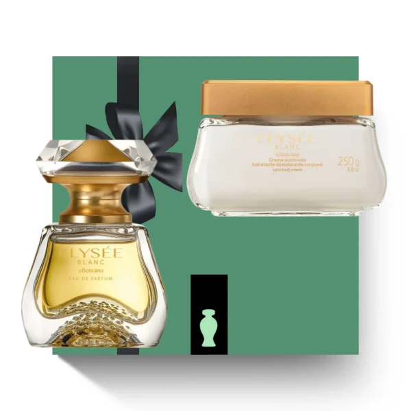 Kit Elysée Blanc O Boticário (Perfume + Creme Hidratante)