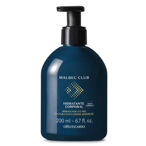 O Boticario Hidratante Corporal Malbec Club, 200ml