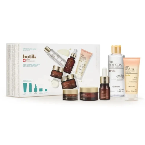 Coffret o Boticário Botik Linha Facial Completo (5 Produtos)