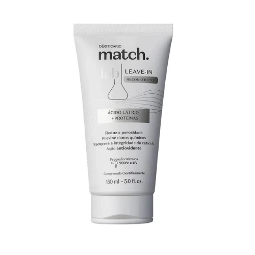 O Boticario Leave-In Reconstrutor Match Lab, 150ml