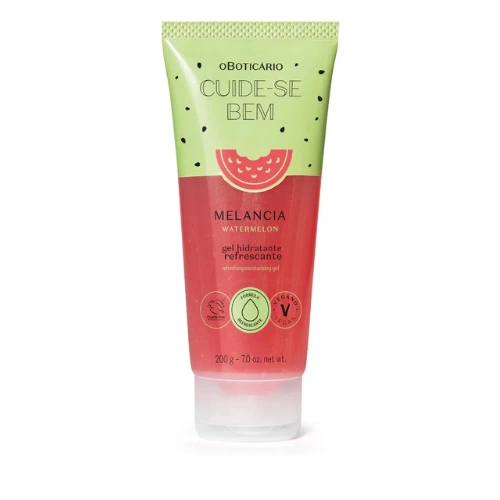 O Boticário Gel Hidratante Refrescante Cuide-se Bem Melancia, 200g