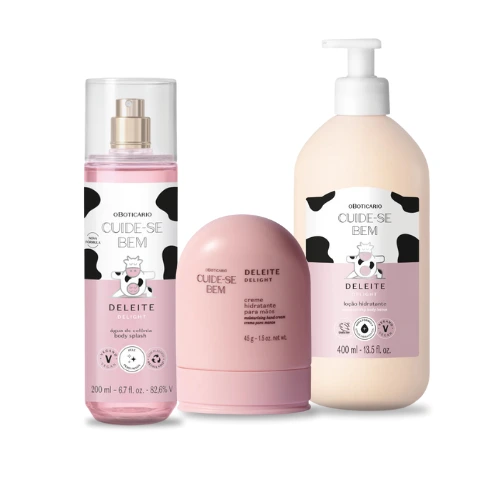 O Boticário kit Cuide-se Bem Deleite (3 produtos)