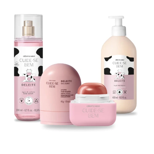 O Boticário kit Cuide-se Bem Deleite (4 produtos)