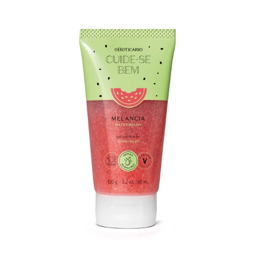 O Boticário Gel Esfoliante Corporal Cuide-se Bem Melancia 150g